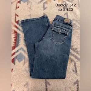 Levi’s 512 sz 8